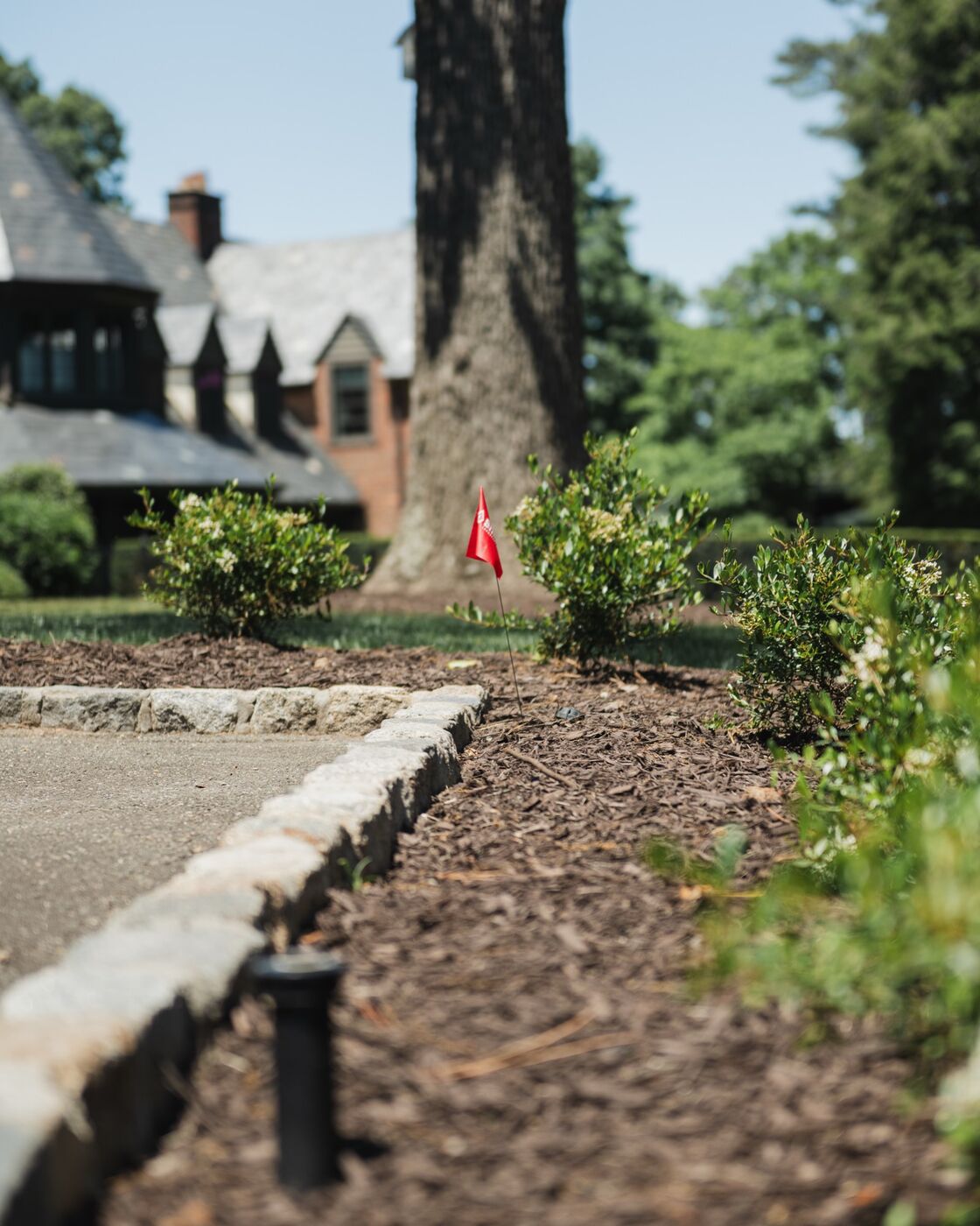 Stone walkway
