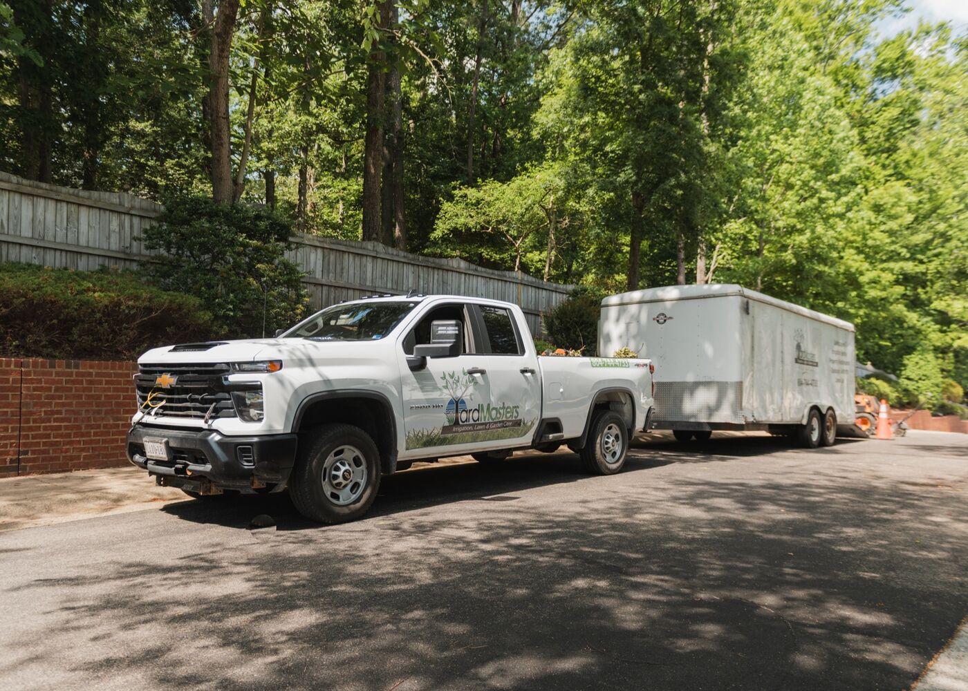 YardMasters truck on site
